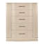Commode 5 tiroirs Nouveau Chic
