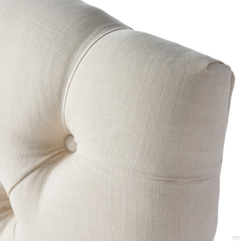 Chaise d'appoint capitonnée Patryck