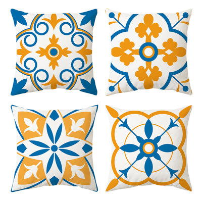 Molter Floral Square Cushion Cover