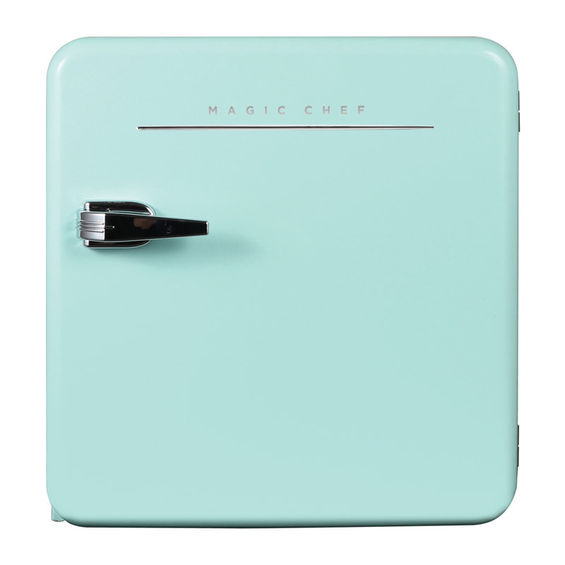 Magic Chef 1.6 Cu. Ft. Mint Green Retro Mini Fridge