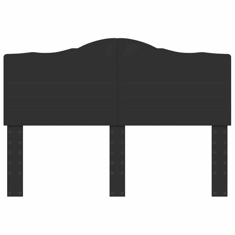 Headboard, EU Double - 140 x 200 cm, Black Oak