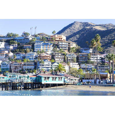 " Avalon Harbor, Santa Catalina Island, California " by Dpfishco
