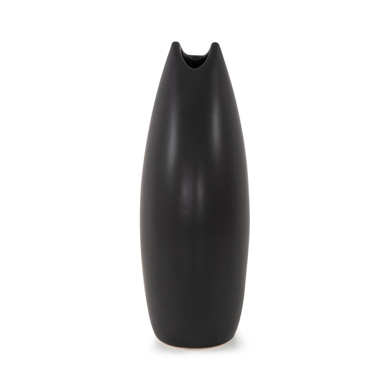 Vase Dierks, 9.5" H x 5.75" W x 3.5" D