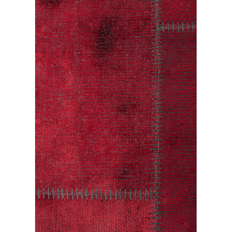 Transitional Solid Patchwork, Rectangle 7'10" x 11'2"