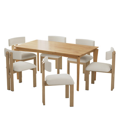 Yosemite 7-Piece Rectangular Dining Set