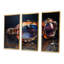 Futuriste élégance lunettes de soleil I - art mural -907016347-907016349