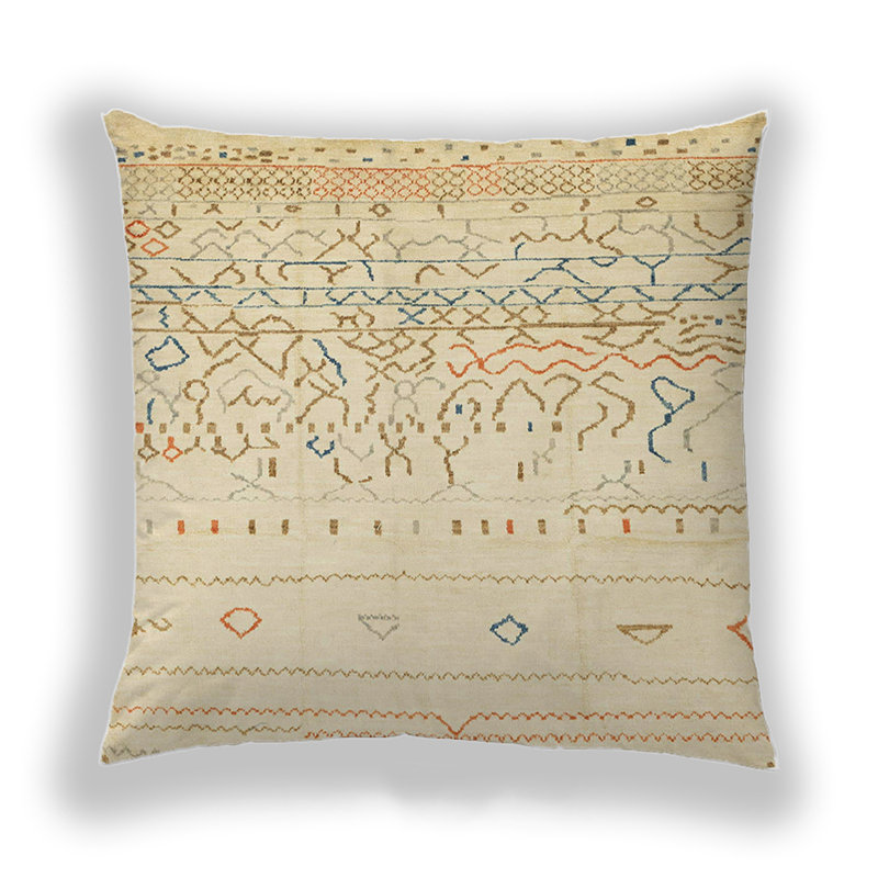 Coussin décoratif Abstract 2553, Microsuède