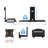 Mount-It Height Adjustable Monitor and Keyboard Wall Mount with CPU Holder | 25 Inch Wide Platform