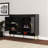 47 Inch Shoe Cabinet With Adjustable Shelves-277127420