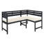 Ensemble de conversation modulaire 2 pièces pour balcon avec coussins Vana-29842197