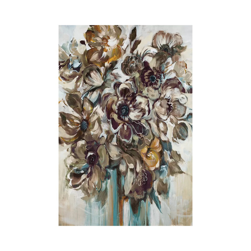 Wild At Heart by Liz Jardine - Wrapped Canvas Painting, 20.32 cm H x 30.48 cm W