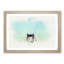 Golden Gate Bridge Tip in Abstract - Picture Frame Graphic Art Print-55735372-55735373