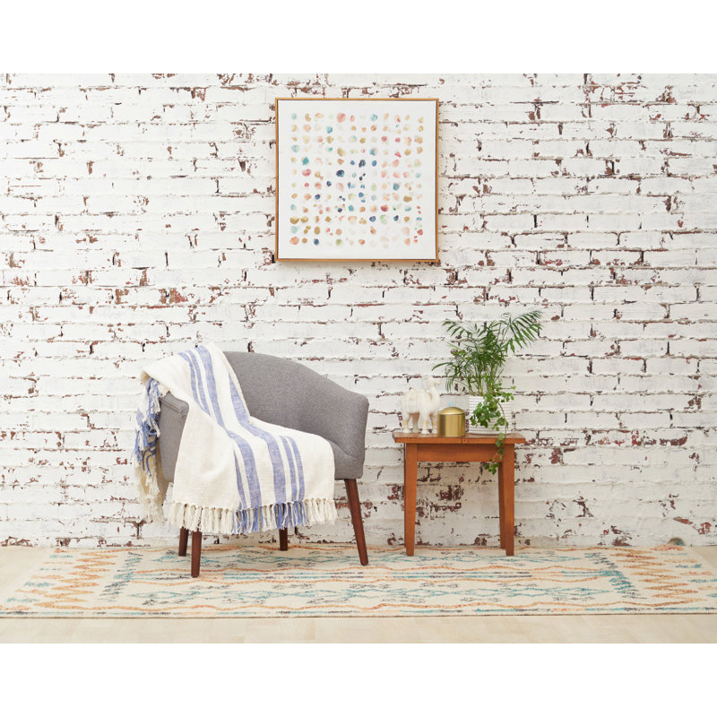 Morgan Denim Throw, Blue