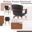 Set of 2 modern bentwood swivel dining chairs-818105356-818105363