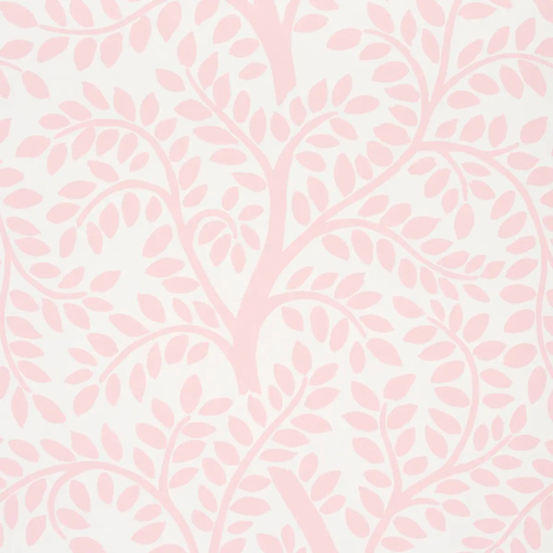 Papier peint Temple Garden Ii, Rosé