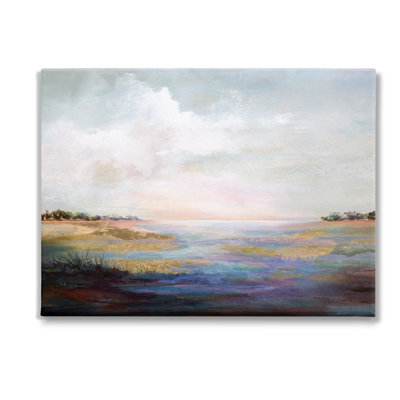 "Abstract River Landscape", art mural par Karen Hale