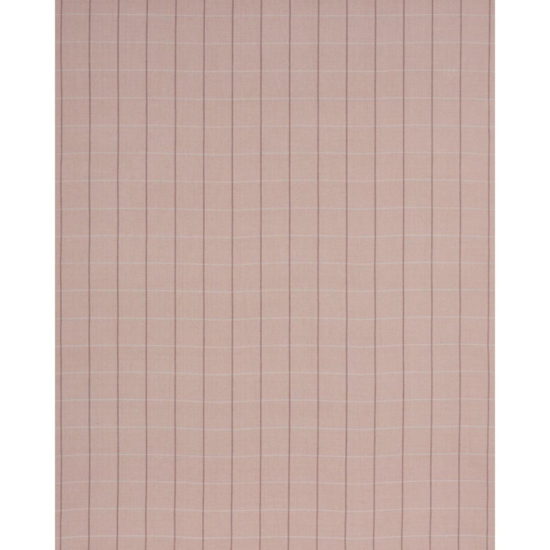 Schumacher X Caroline Z Hurley Taos Grid Fabric, Pink