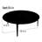 Black Vintage Wood Coffee Table