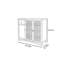 Nouvelle vitrine minimaliste de style chinois