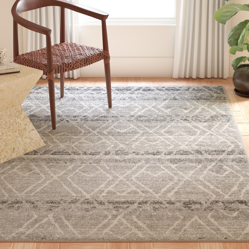 Muniz Performance Geometric Rug, Rectangle 5'1" x 7'6"