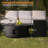 3-Piece Propane Fire Pit Table, 65,000 BTU Propane Smokeless Fire Pit Table with 16" Tank Side Table, Baking Sheet, Wind Guard-1807273698