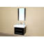Ensemble de meuble-lavabo mural simple 25 po Pathard