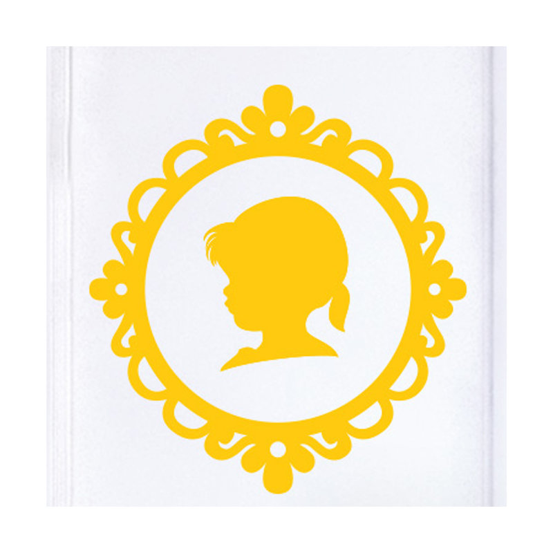 Wall Decal, Dark Yellow