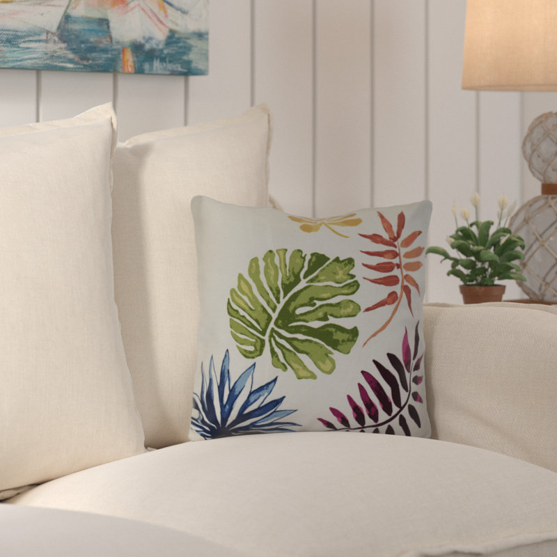 Housse et insert de coussin carré Brambles, H 26 po x l 26 po x P 7 po