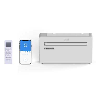 Climatiseur mural Prouall 10000 BTU avec chauffage et télécommande inclus