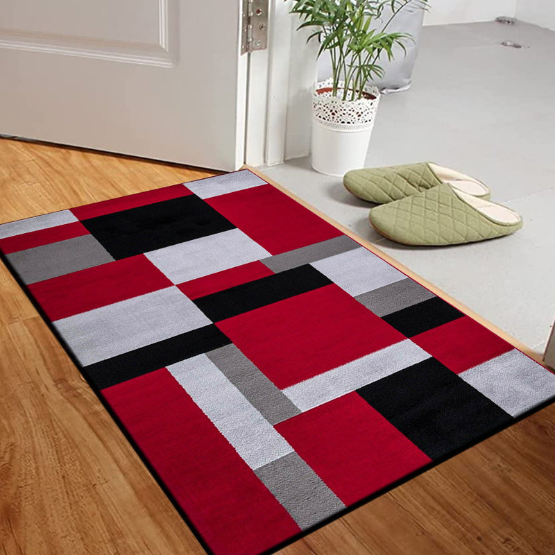 Runner Frantzeska Geometric Hand Woven Area Rug, 60 x 110