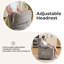 Fauteuils inclinables électriques avec appui-tête et accoudoirs réglables, avec fonctions de massage et de chauffage-295032911