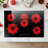 Karinear 5 Burners Electric Cooktop, 30 Inch Ceramic Cooktop, Sensor Touch Control, Multi-functional, Lock, Timer, 8400W 220V~2400V (No Plug)