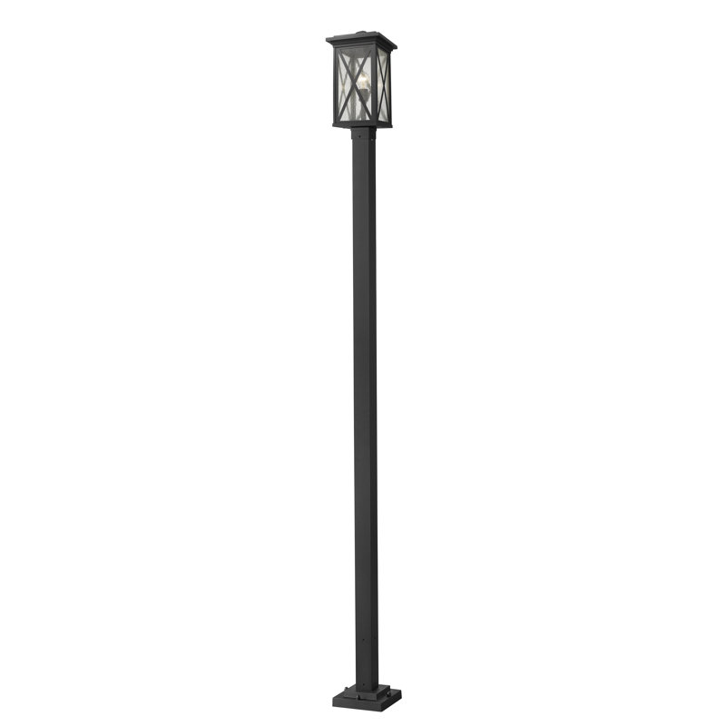 Thorpe Seeded Lamp Post (Full), 112.75" H x 9.5" W x 9.5" D