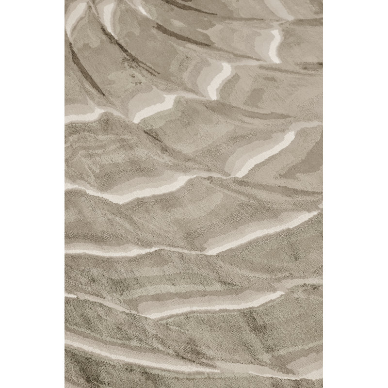 Chihuly River Shell Round Area Rug, Rectangle 7' x 10'