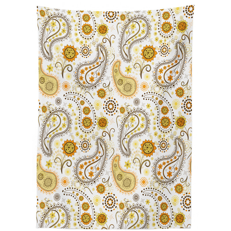SunDining Room Kitchen Tablecloth, 90" L x 60" W