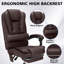 Fauteuil de bureau ergonomique avec repose-pieds Massage-97791561