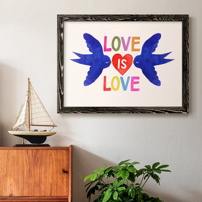 «Love Loudly Collection A», reproduction d'art sur toile
