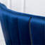 Ensemble de 2 tabourets de bar rembourrés en tissu Leland, bleu-782831464