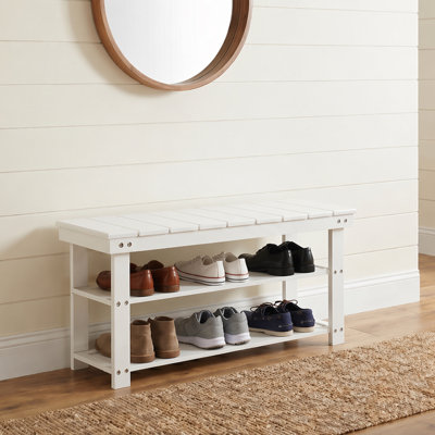 Banc de rangement pour chaussures Carrold