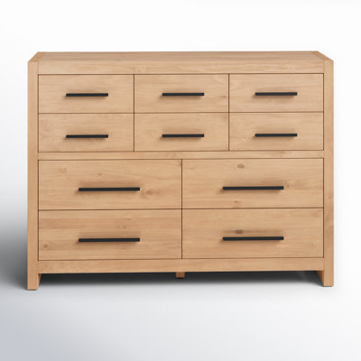 Modica 10-Drawer Solid Wood Dresser