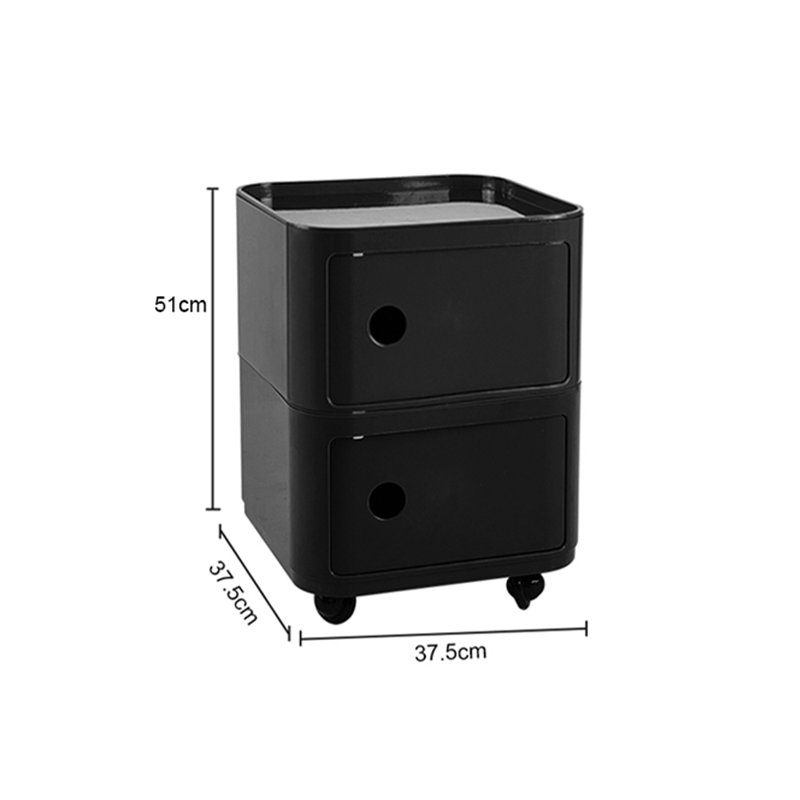 Lineysha Side Table with Storage