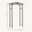 Tonnelle de jardin pour l'extérieur Outsunny