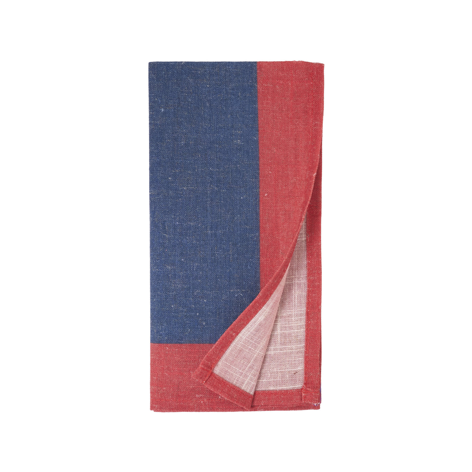 Bythorn Linen Napkin, Navy Blue
