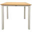 SoHo 36" Square Teak Aluminum Outdoor Counter Height Table-347341499