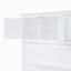 Lit escamotable mural avec armoires supérieures Murphy-126245084-126245085