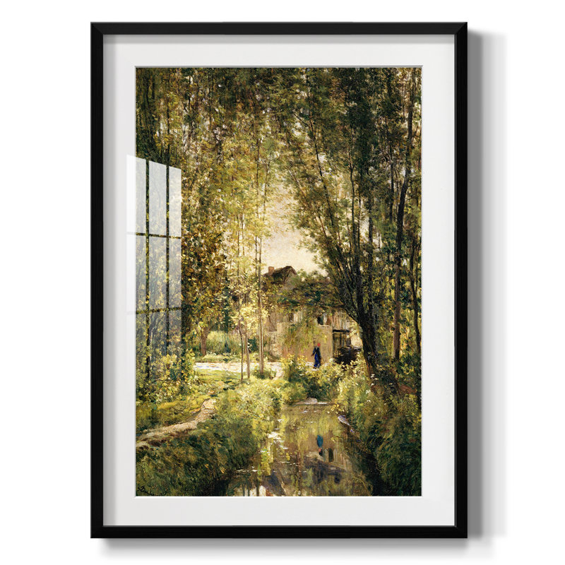 Paysage rétro CCX - impression encadrée