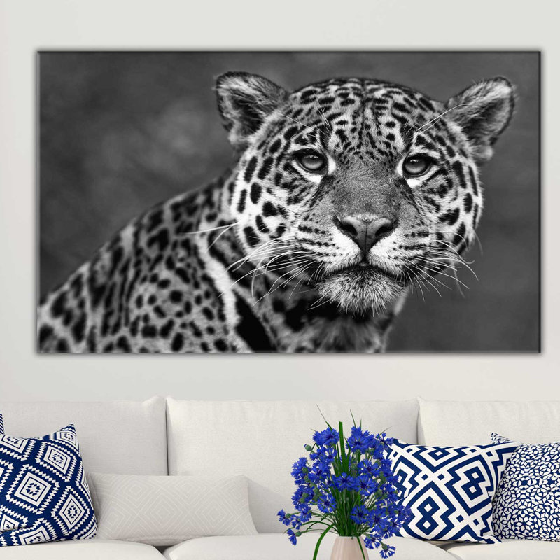 " Leopard ", 18" H x 30" W x 1" D
