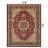 Shiflett Oriental Burgundy/Mustard/Black Area Rug-1820607101