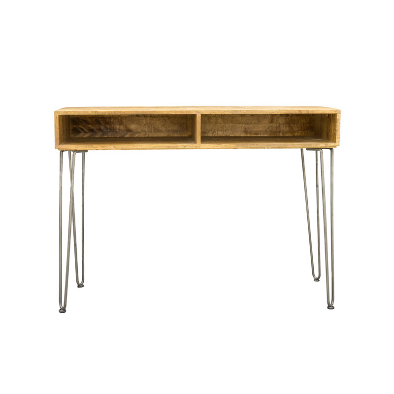 Stubbs 110cm Solid Wood Top Console Table