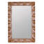 Shaya Rectangle Solid Wood Beveled Mirror-1929467706